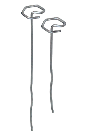 Two sizes of HR Hex Pins