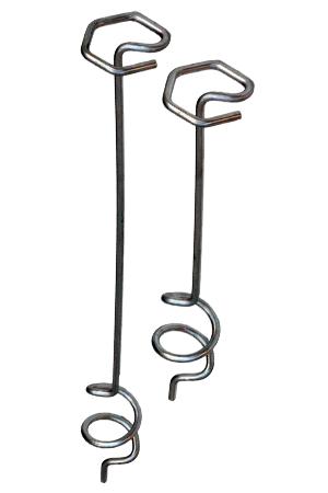 Two sizes of HS Hex Pins